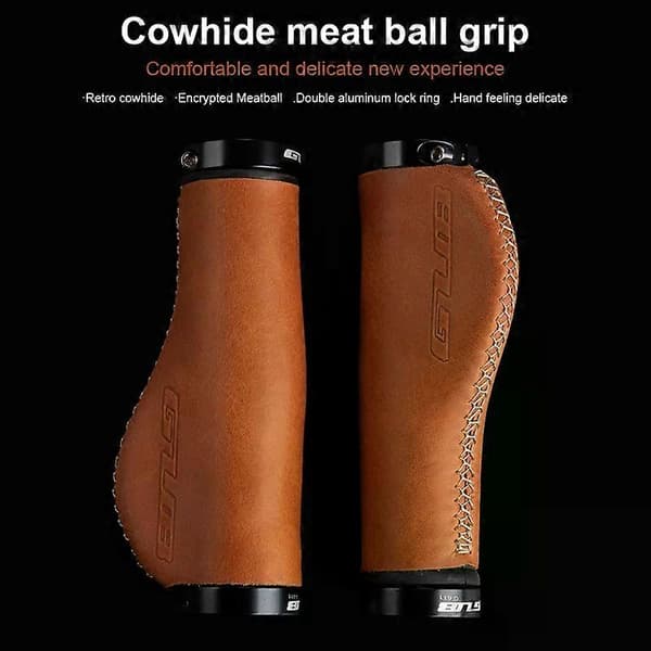 Gub G-611 Stylish Enhanced Control Durable Leather Easy Installation Comfortable Grip Comfortable Bicycle Accessories Non-slip