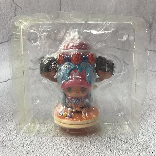 11 cm Anime Tony Tony Chopper Candy Cake Actionfigur Samlarleksaker
