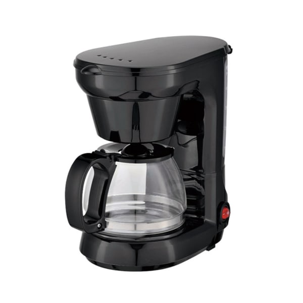 Dryp Kaffeemaskine med Permanent Filter, 6 Kopper Kaffeemaskine, Anti-Dryp, 650 W, Glaskande, Varmeplade, Lyskontakt