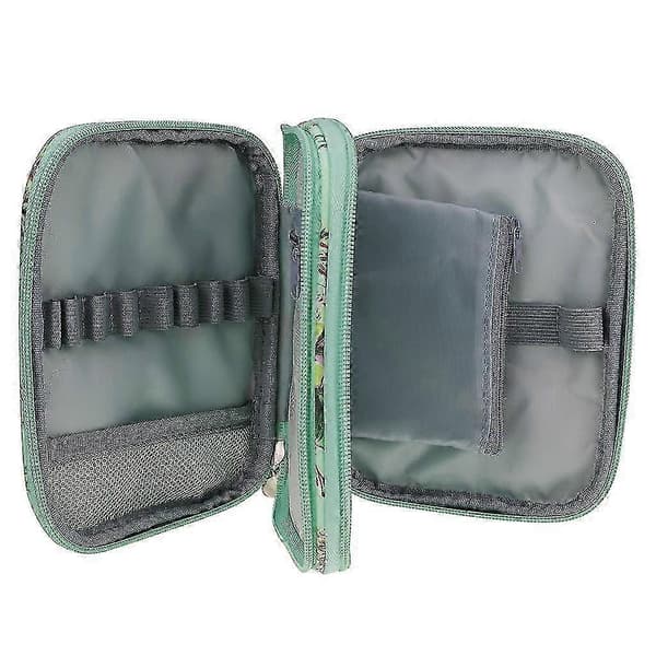 Empty Crochet Hook Bag Knitting Accessories Storage Bag Portable Travel Case PK
