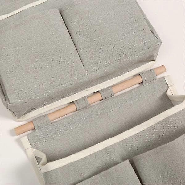 st Hanging Storage Organizer Hanging Storage Hanging Pockets Grey 2 pcs-2 pcs