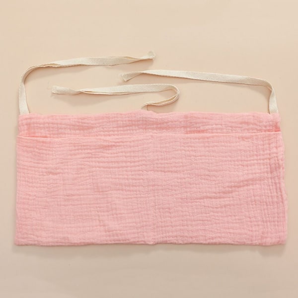 Spjälsäng baby förvaringsväska ROSA pink