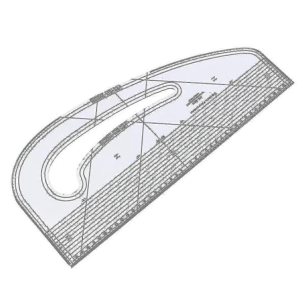 Til Mønstermagere Modedesign Lineal Multifunktionel Beklædningsfremstilling Markeringskurve Lineal
