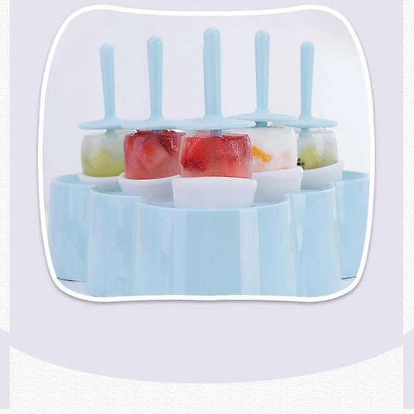 Husholdningssilikon Popsicle Mal Kreativ DIY Isform
