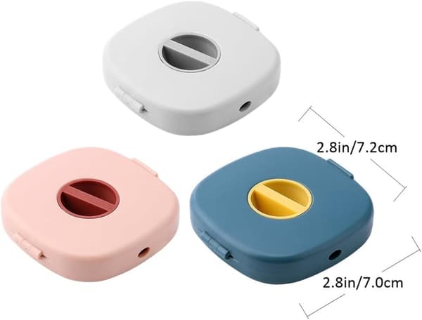 wxsp 6-delt kabelopruller, opladerkabelorganisator, bærbar opladerkabelholder, udtrækkelig kabelhåndtering, USB-kabelopruller til hjemmet, kontoret,