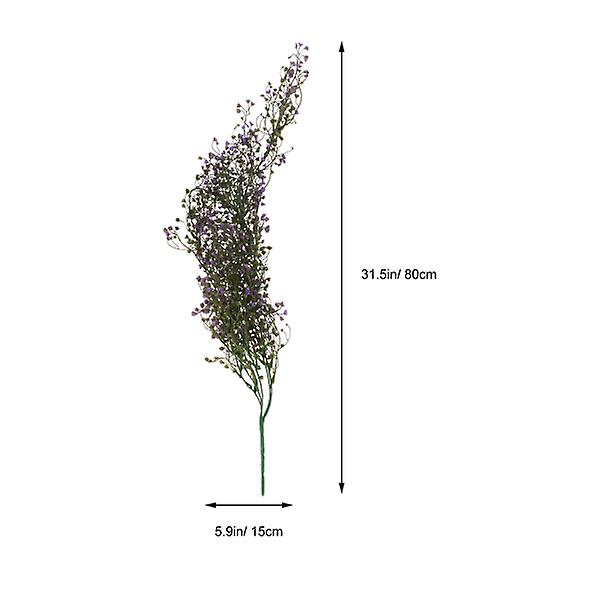 80 cm Kunstige Planter Innendørs Kunstig Vinekrans Utendørs Kunstige Planter Små Innendørs Planter Hangi Viola