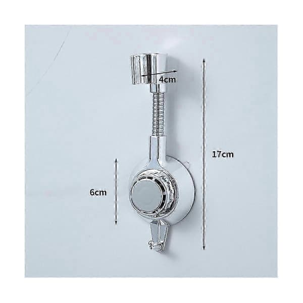 2 sugekopper dusjholder justerbar fast base sprayhode dusjstativ baderomsholder