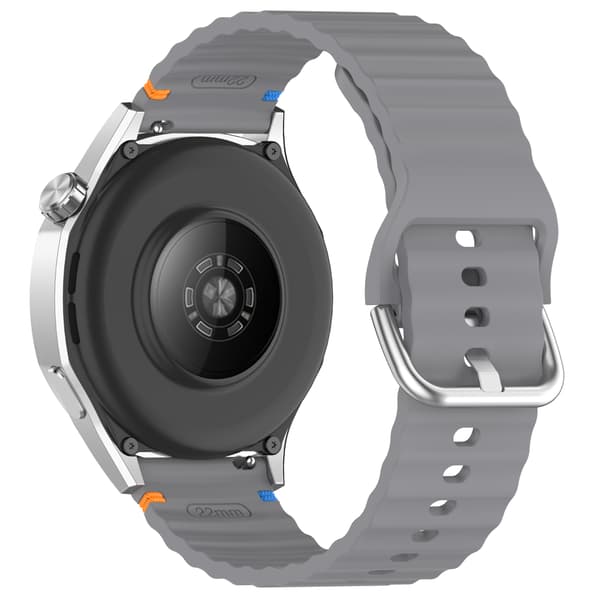 Silicone Strap for Galaxy Watch, Garmin, Huawei - 20MM Wavy