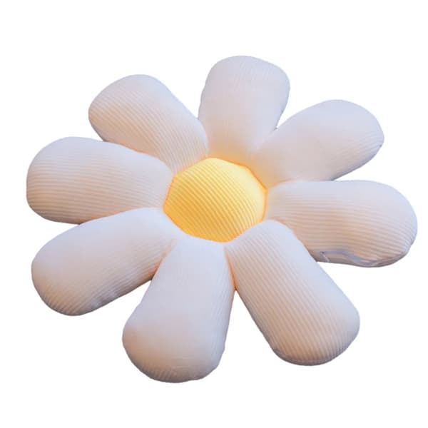 Blomstrete gulvpute, overdimensjonert pute for seng, bil, sofa, stol, kontor, (stil: stil 1;)