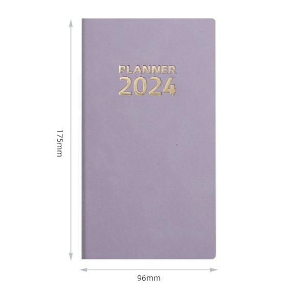 3-pack Tryckta Produkter 2024 Fickplanerare/Fickkalender 2024 Veckokalender/Vecko-planerare