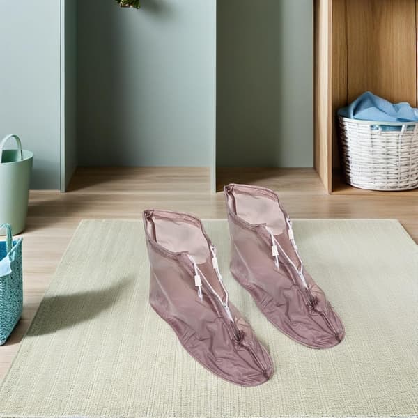 Rain Shoe Covers Reusable Foldable Outdoor Shoe Protectors Portable Thickened Rain Covers