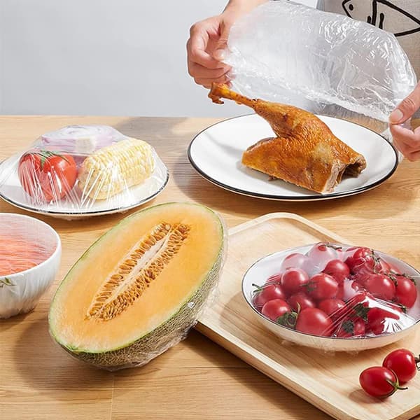 Ruokasuojat joustavalla nauhalla 200 kpl 200-Pack