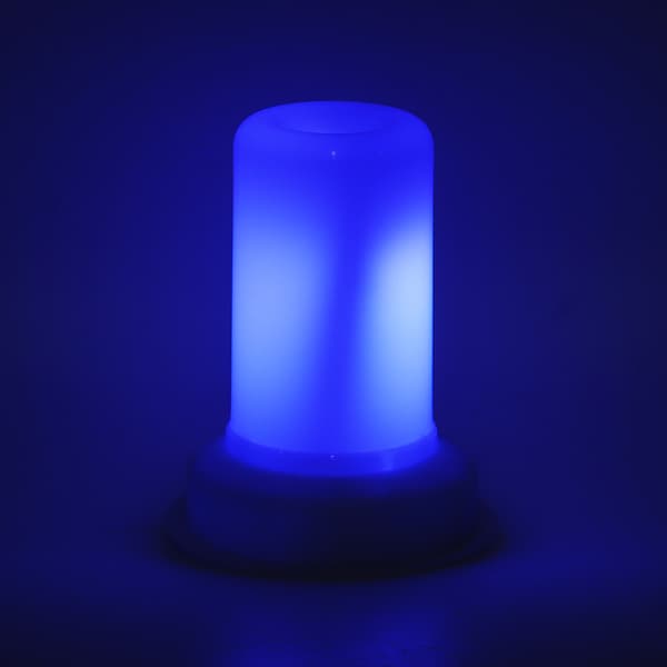 12LED Mini Dynamisk Lys Liten Nattlampe Sengelampe