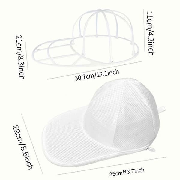 1. Hattvaskebur, Snap-Lock Design, Sammenleggbar & Bærbar for Vask