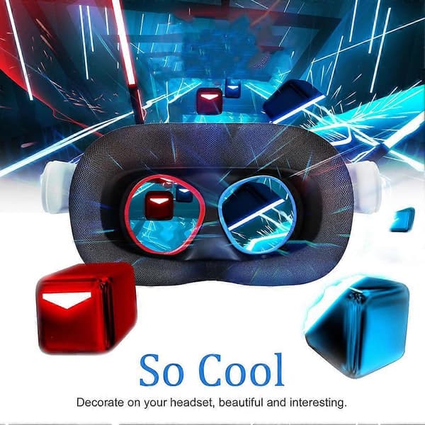 AMVR OOM Anti-ripebeskyttelsesringer for Oculus Quest 3S, Quest 2, Rift S, Oculus Go - VR-tilbehør