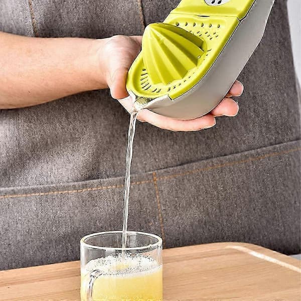 Manual Hand Press for Lemon, Labor-Saving Manual Press Juicer for Citrus, Lemon, Orange, Grapefruit