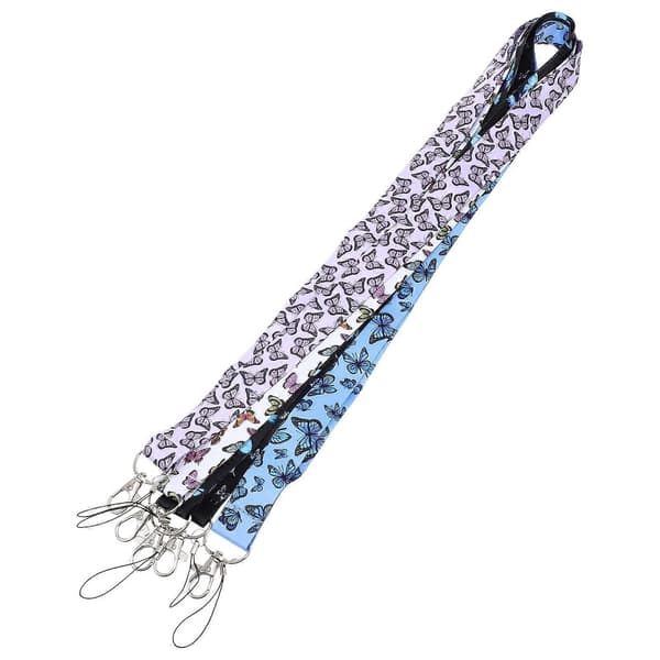 5 pcs Phone Camera Lanyard Creative Work Card Hanging Rope Phone Pendant Decor