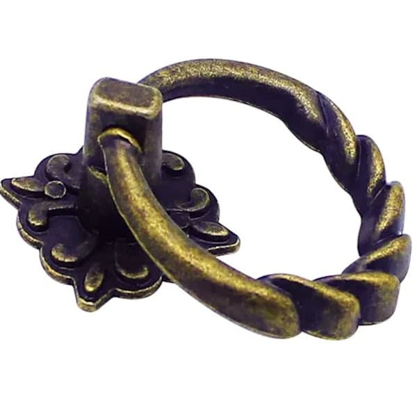 Stykker Vintage Knopgreb, Antik Bronze Møbelknopper til Møbler, Kommoder