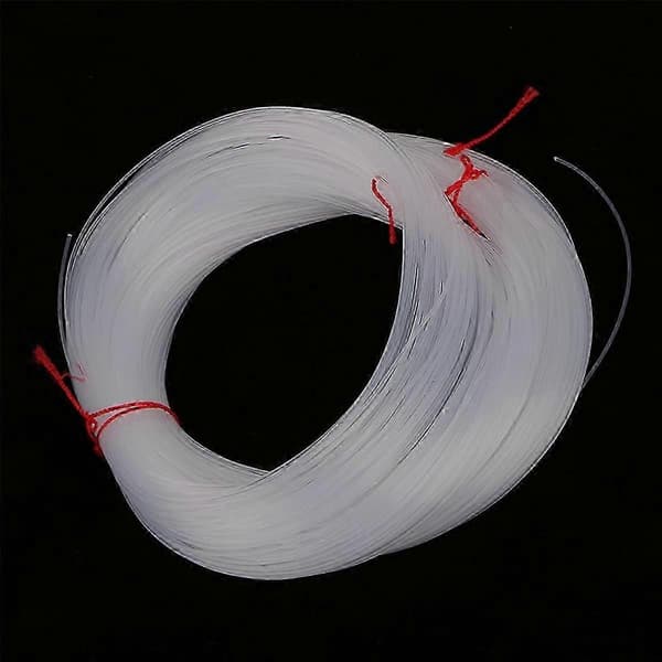 3X 100 Meter Klar Nylonfiskeline 1mm Diameter Båd/Kastefiskeline Tråd Krogbinding