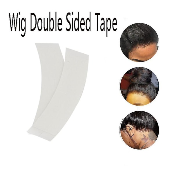 108 stk/lot Sterk fast hårsystem selvklebende tape Super sterk selvklebende tape Forlenget blonder parykk