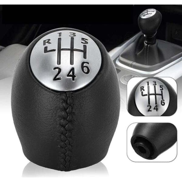 Replacement Gear Shift Knob 6 for Megane III Scenic Laguna Espace Master Trafic OEM: 328650005R.