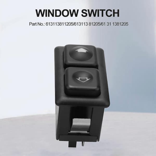 4pcs Power Window Sunroof Switch Illuminated for E30 E24 E28 From 09/1986 61311381205 / 61 31 1 381