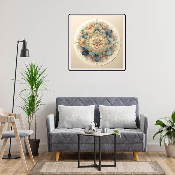 2 stk Diamantmaleri Kit til Voksne, Mandala DIY 5D Diamantkunst Kit til Børn Diamantpunkter til Voksne Udsalg Fuld