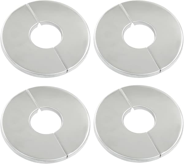 4 st väggdelad fläns 4 st 22 mm