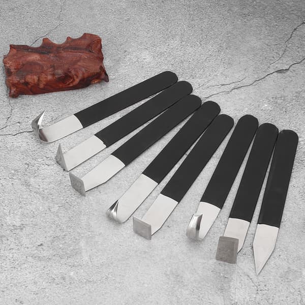 8 Pcs Clay Sculpting Tools Set Metal Head Sculpture Tools Shapers Accessories [GKS] 0.1 0.1