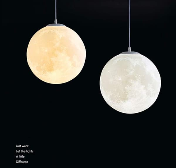 Måne Taklampa, 12 cm (glödlampa ingår ej), Måne Barnrum