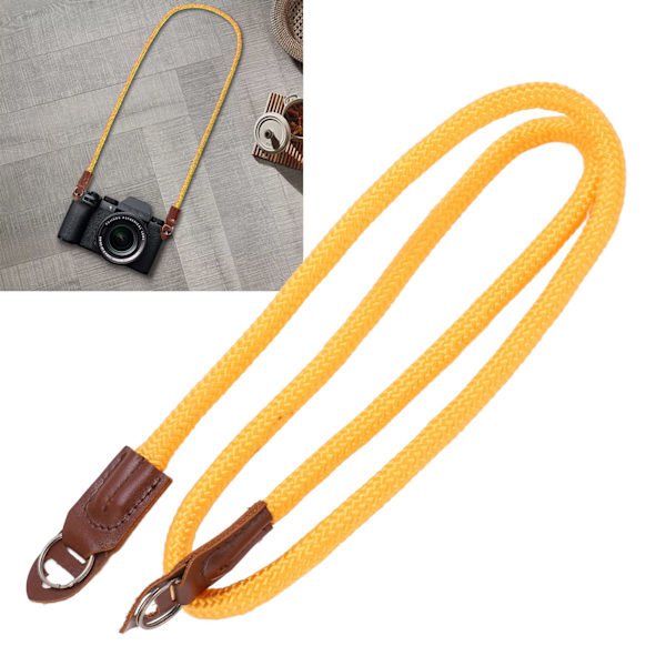 Kameran olkapäähihna Nylon-kiipeilyköysi Kameran kaula- ja olkapäähihna kaikille kameroille SLR-kameran olkapäähihna