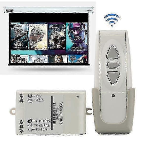 220v Universal Projector Screen Wireless Remote Control Electric Screen Controller for Various Projector Brands
