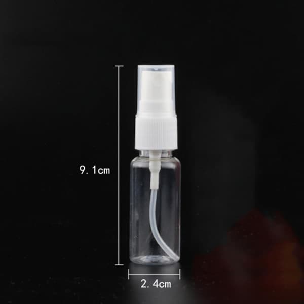 6st 80ml Påfyllningsbara Plastsprayflaskor för Resor, Fin Dimma Vattenspruta för Växter och Kosmetika, Bärbar Läckagesäker Dispenser