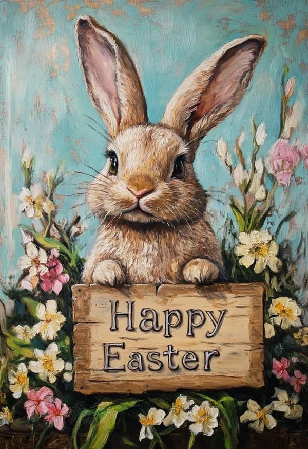 Easter Day Diamond Art Painting Kits for Adults Beginners - 30x40cm