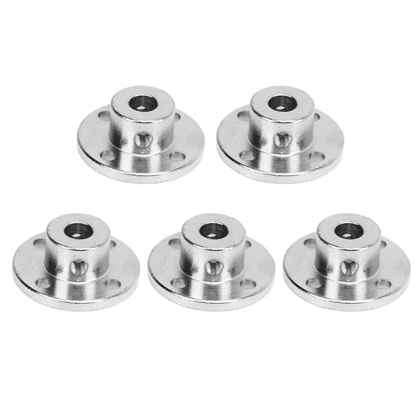 8 mm ID C45 Stål Flangekobling, 5 stk. - Transmissionsmodel Koblingstilbehør db