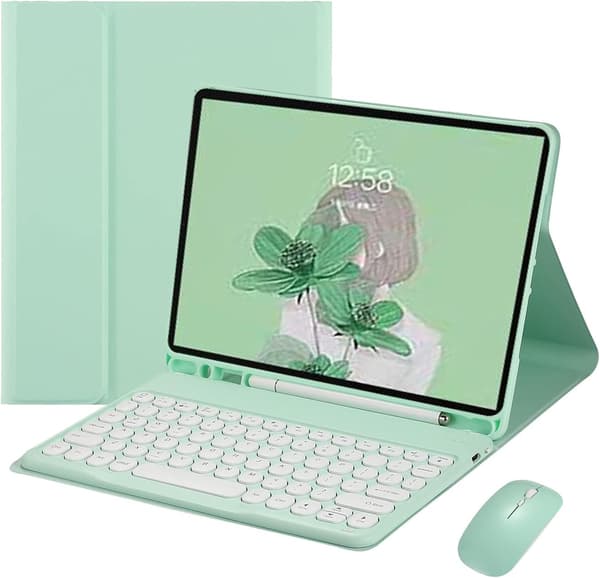 Keyboard Case with Mouse for iPad 9th Generation, 8th and 7th Generation, iPad Ai