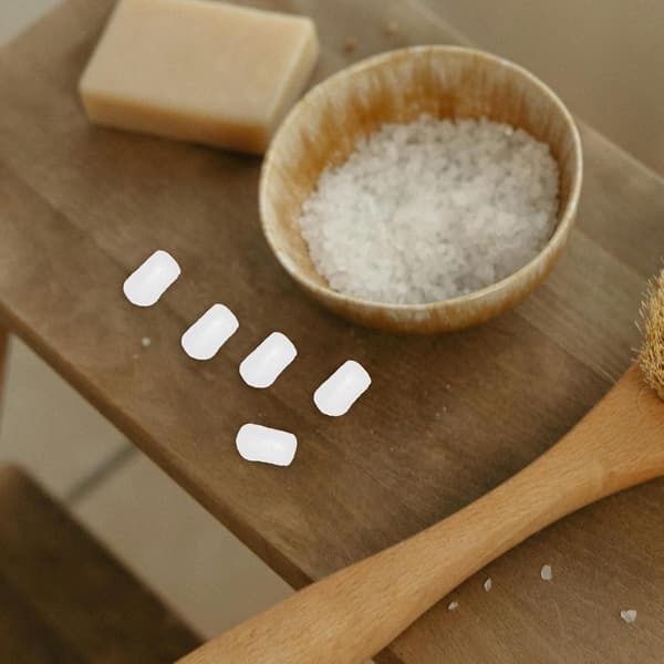 Såpebase for såpelaging Glyserin 1 kg for bad eksfolierende