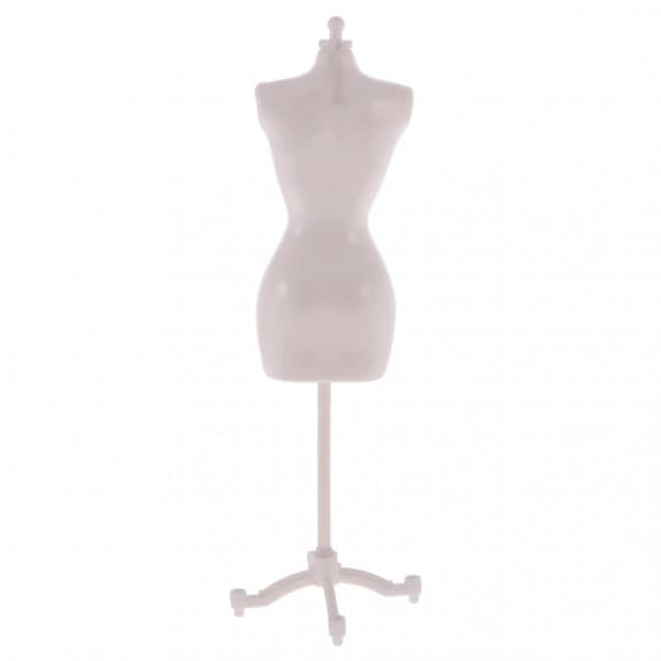 2 stk. Tøjstativ Model Mannequin Syning Buste Display til Dukker