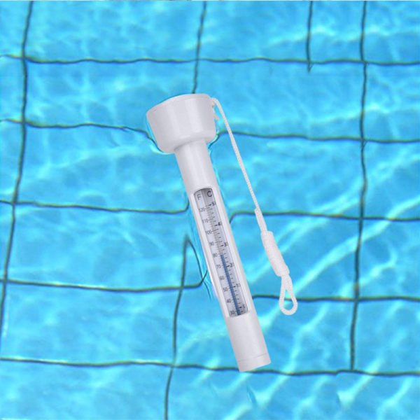 [Stort flytende bassengtermometer] Vanntermometre, for utendørs og innendørs svømmebasseng, spa, boblebad, fiskedammer
