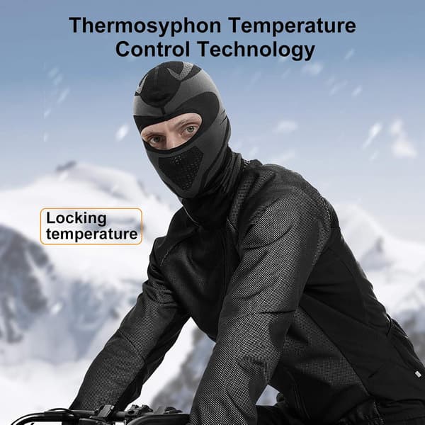 Thermal Fleece Windproof Balaclava for Skiing and Motorcycle