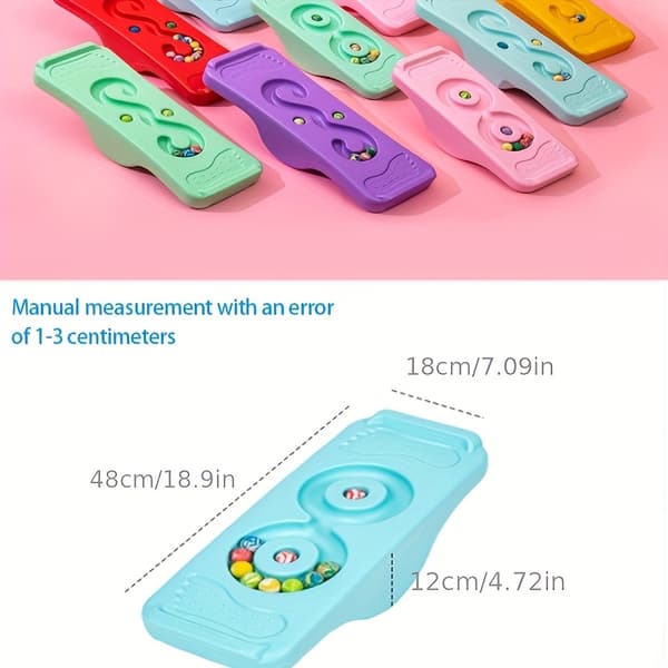 Balansebrett for barn - Sensorisk vippe for barn Blå Blue