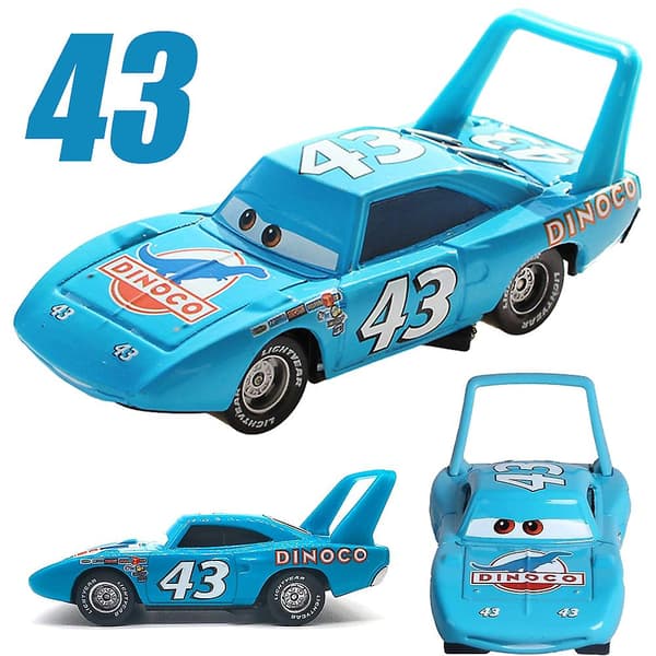 Disney Biler Nr. 43 Dinoco The King Diecast Bil Leker Gutter Barn Gaver Samling