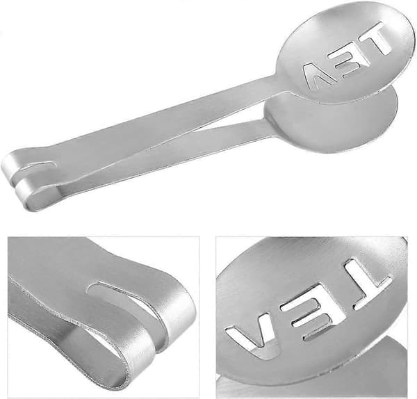 Teklemme i rustfritt stål med silplate for sølfri ekstraksjon
