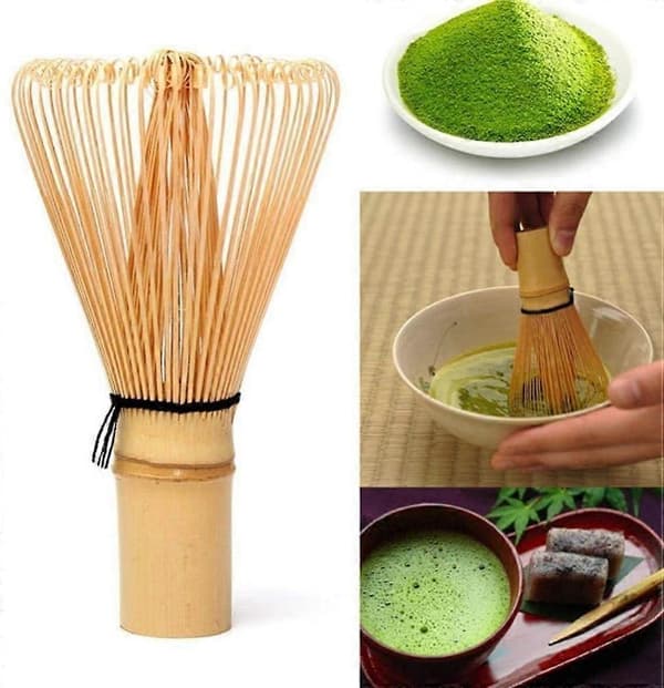 1 st Bambu Matcha Pulver Visp Verktyg Matcha Bambu Visp för Japansk Matcha Te Ceremoni Set
