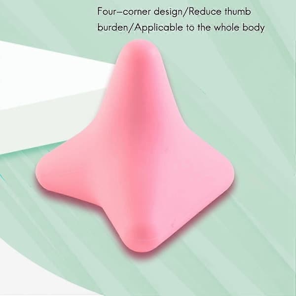 Silicone Massage Cone, Solid Ball, Psoas Muscle Relaxation, Back, Neck, Shoulder Blade, Foot, Yoga, Triangular Relaxation 1
