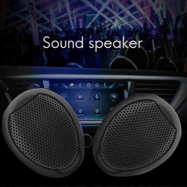2 stk Bil Universal 12V 1000W Mini Audio Diskant Højttaler Horn til Bil Lydsystem