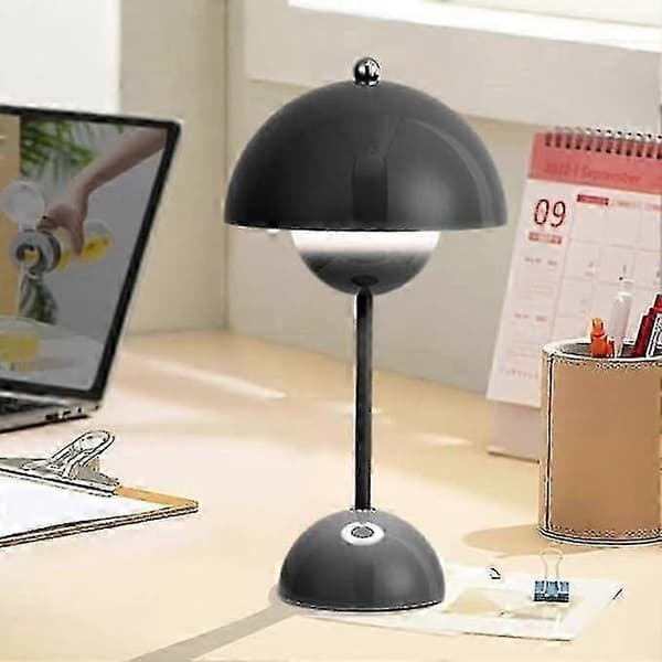 LED Flowerpot Table Lamp, Modern Macaron Lamp, Dimmable Table Lamp with 3 Colors