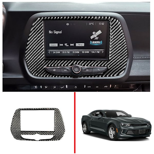 Decorative Frame for Center Console Navigation Screen, Fits 2016-2020