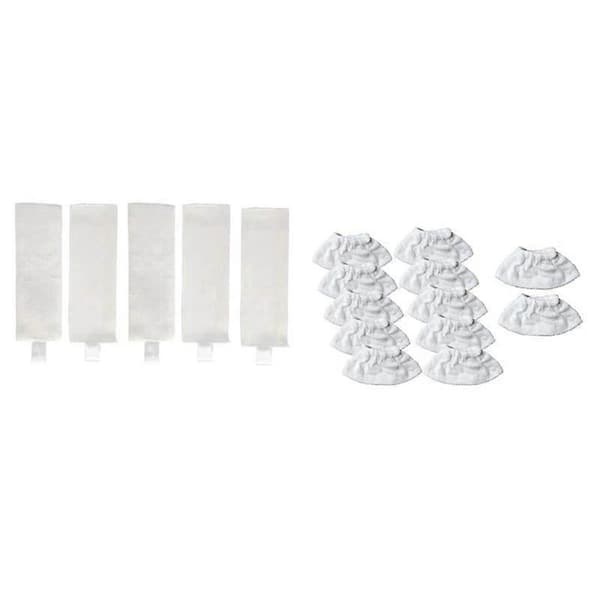 6-pack Dirt Grip Microfiber Pads Replacement for Shark Steam Mop /Washable/Reusable Compatible
