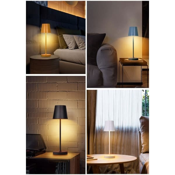 Trådlös LED-bordslampa med USB-laddning